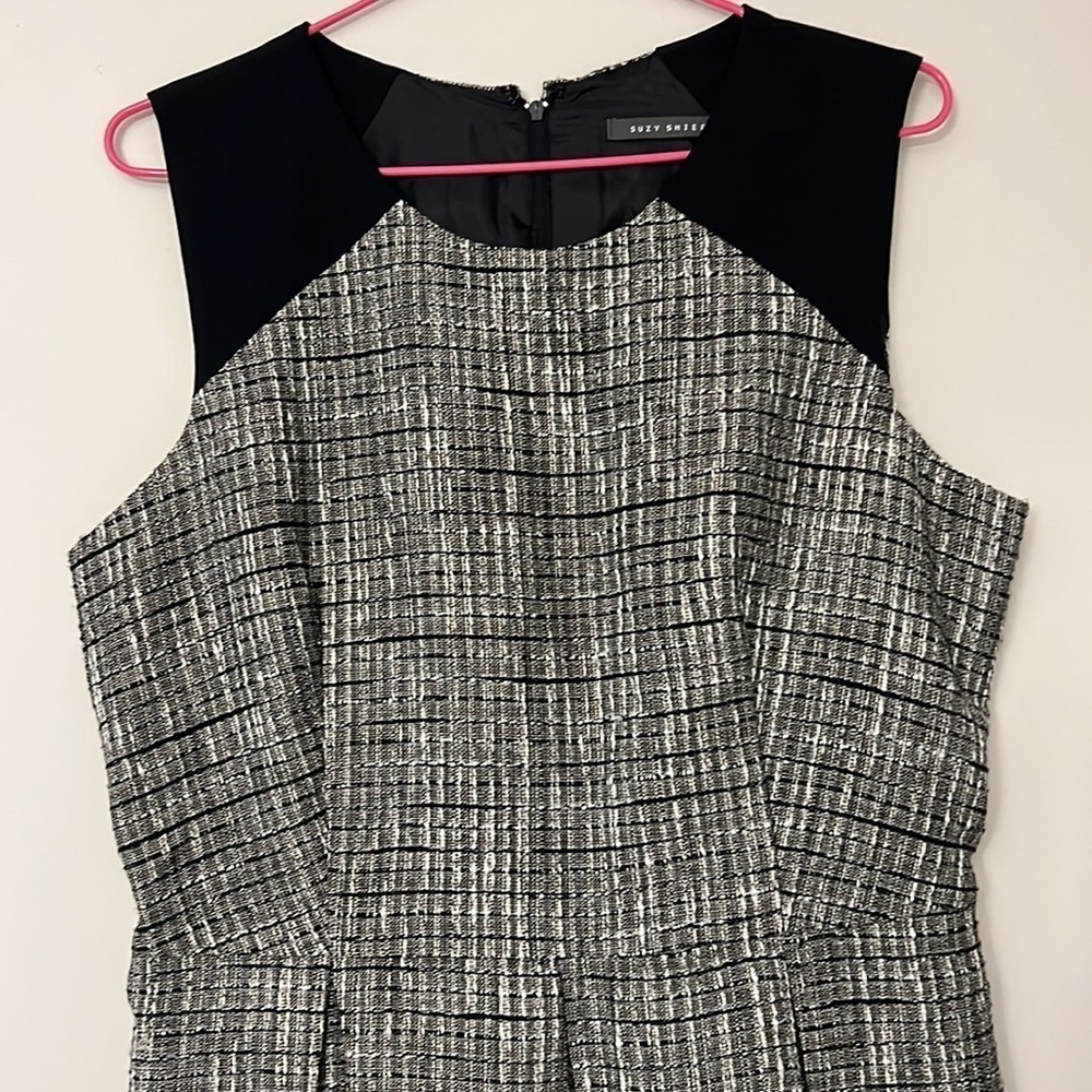 NWT Suzy Shier A Line Pleated Dress - Picture 2 of 6